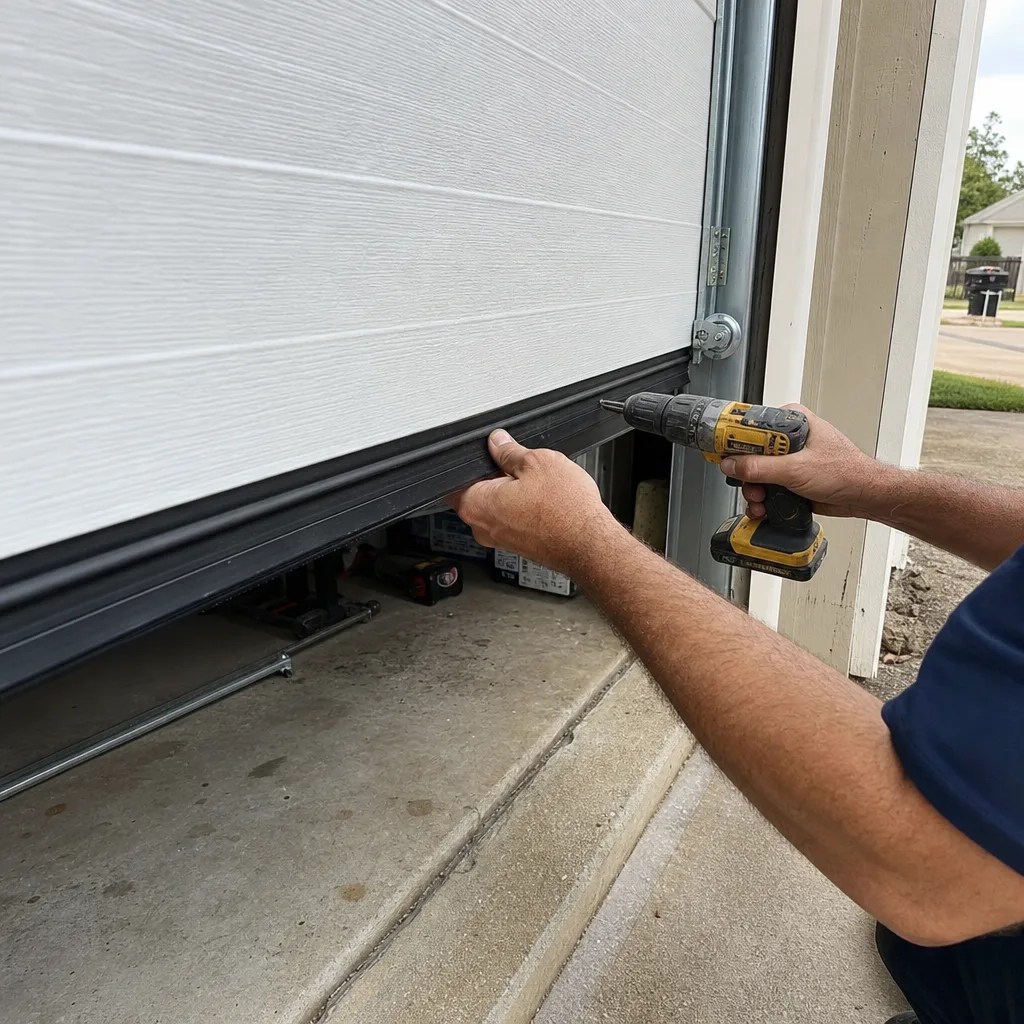 Garage Door Installation in Meadows Place